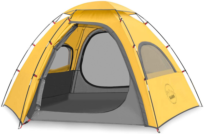 Outdoor Camping Tent 2/4 Person Waterproof Camping Tents Easy Setup Two/Four Man