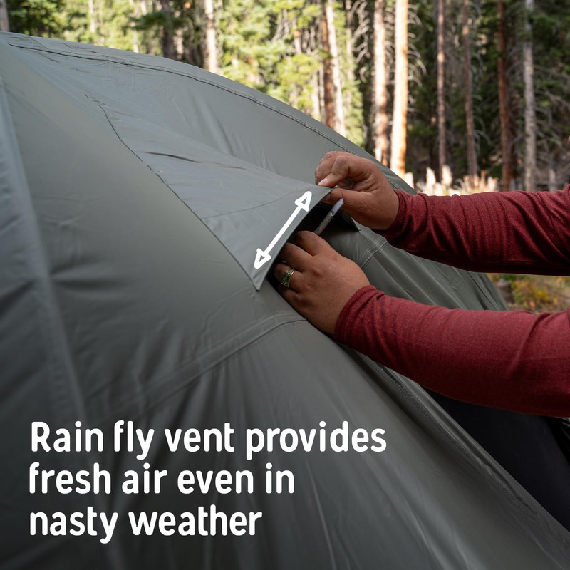 Kelty Daydreamer 4P + 6P Camping Tent, Blackout Fabric, Interior Light Diffusing gallery