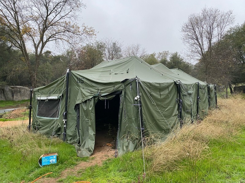 Modular Medium Camouflage Green Shade #483 Tent | 8340-01-456-3628 gallery
