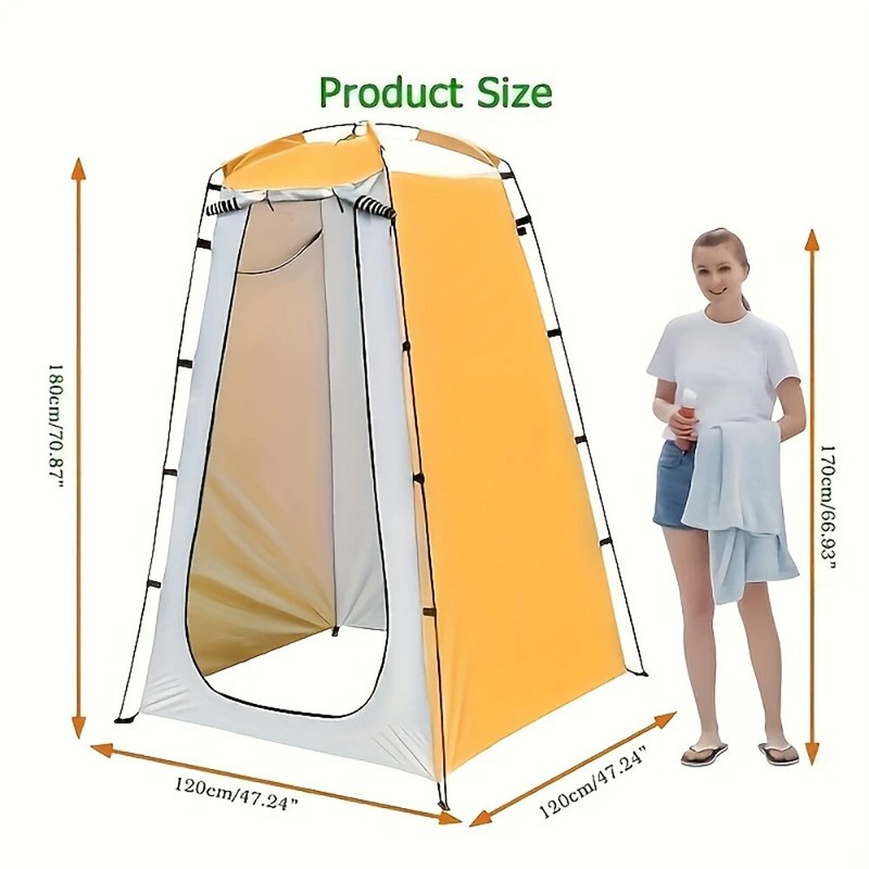 Portable Pop Up Shower Tent Instant Privacy Dressing Changing Tent Outdoor Room