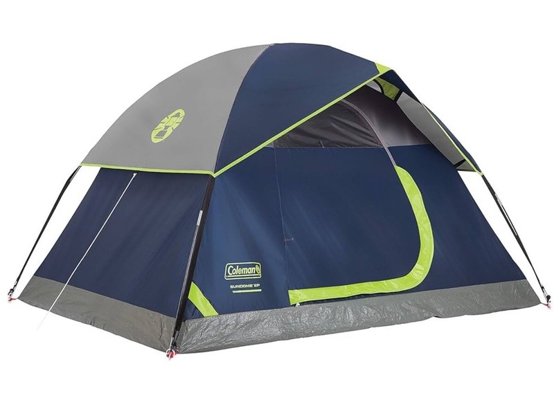 Coleman Sundome Camping Tent, 2 Person Dome Tent With Snag-Free Poles Easy Setup