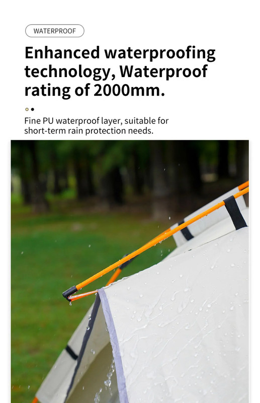 BRAND NEW Outdoor Fully Automatic Opening 3-4 Person Folding Tent (2mx2mx1.35m) gallery