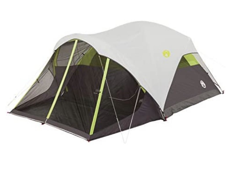 Coleman Steel Creek Fast Pitch 6 Person Dome Tent with Screen Room, 10' x 9 gallery