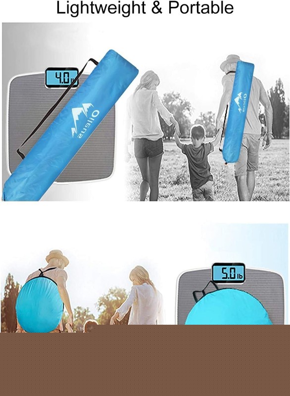 X-Large 4-Person UV-Protection Beach Tent - Quick Setup & Waterproof Shelter gallery