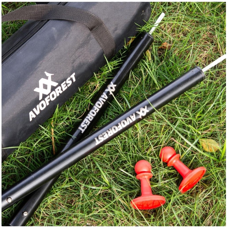 Ultra Sturdy Tarp Poles for Backpacking – 6.6lbs