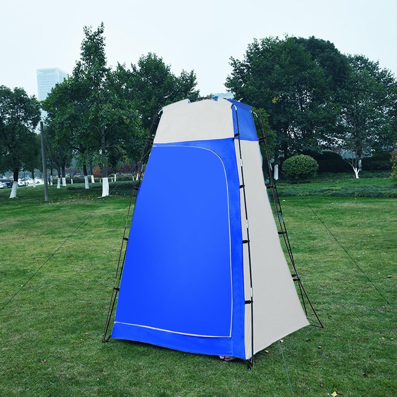 ˇPop Up Changing Tent Camping Shower Tent Portable Dressing Bathroom Shelter gallery
