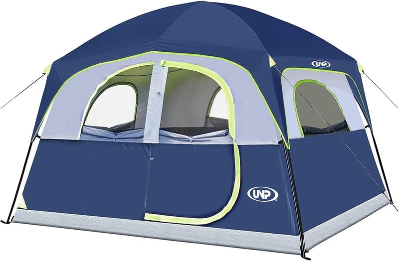 Family Camping Tent for 6 - Waterproof, Windproof, & Breathable Design gallery