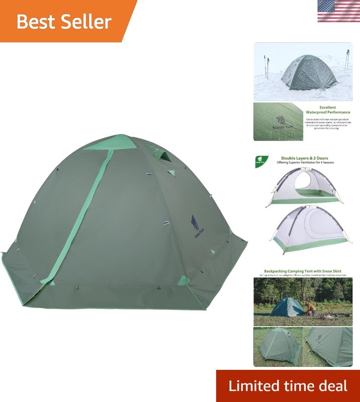 Ultralight 2 Person Backpacking Tent 4 Season Waterproof Camping Tent Double …