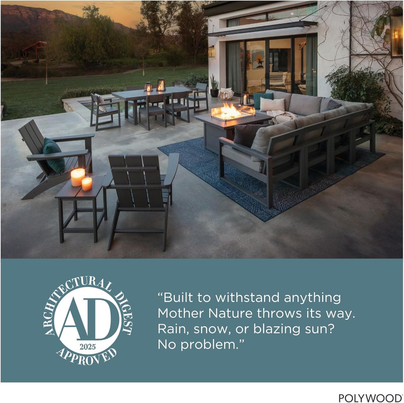 AD5030GY Classic Folding Adirondack, Slate Grey gallery
