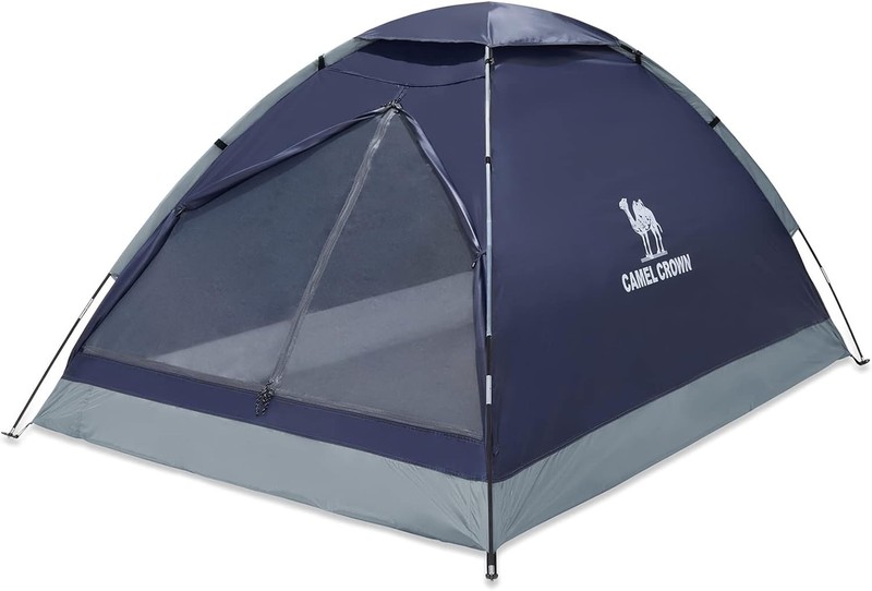 Lightweight 2-Person Waterproof Dome Tent for All-Season Camping Adventures gallery