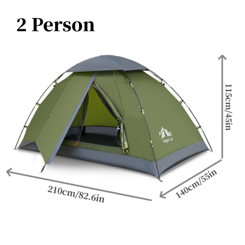 Camping Tent 1-2 Person Lightweight Waterproof Portable Outdoor Hiking Tents gallery