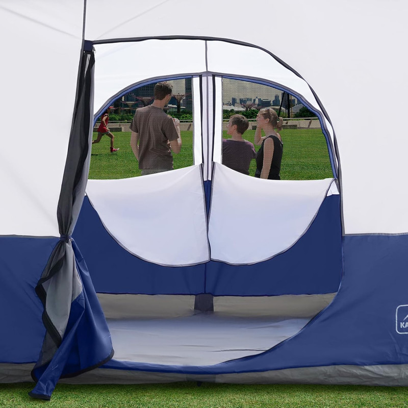 Canopy Side Tent,4-6 Person Camping Cube Tent for 10X10 Pop up Canopies,Easy up gallery
