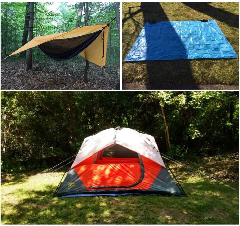 Hammock Rain Fly Waterproof Tarp Camping Tent Footprint Ground Cloth Backpack... gallery