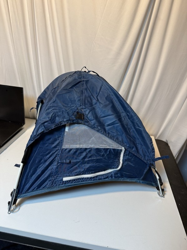 Mini Display Tent Blue And Grey With Carry Bag And All Poles