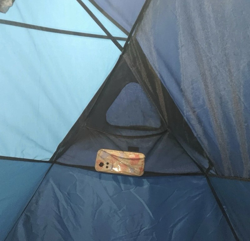Ozark Trail 2 Person Tent with Oversized Vestibule, Blue - Brand New gallery
