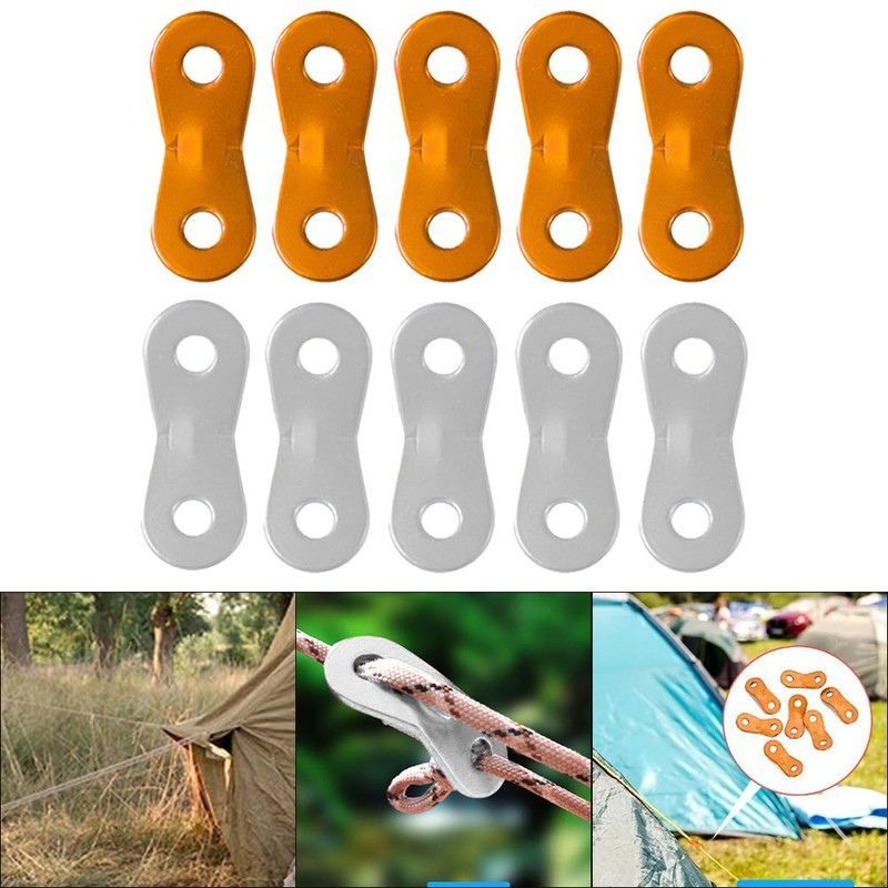 Premium Aluminum Alloy Wind Rope Adjuster for Reliable Camping Experience gallery