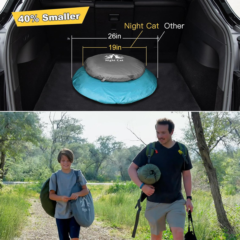 Pop-Up Mosquito Tent: 1 Person Camping Tent with Bug Screen Net Adults Fits for gallery