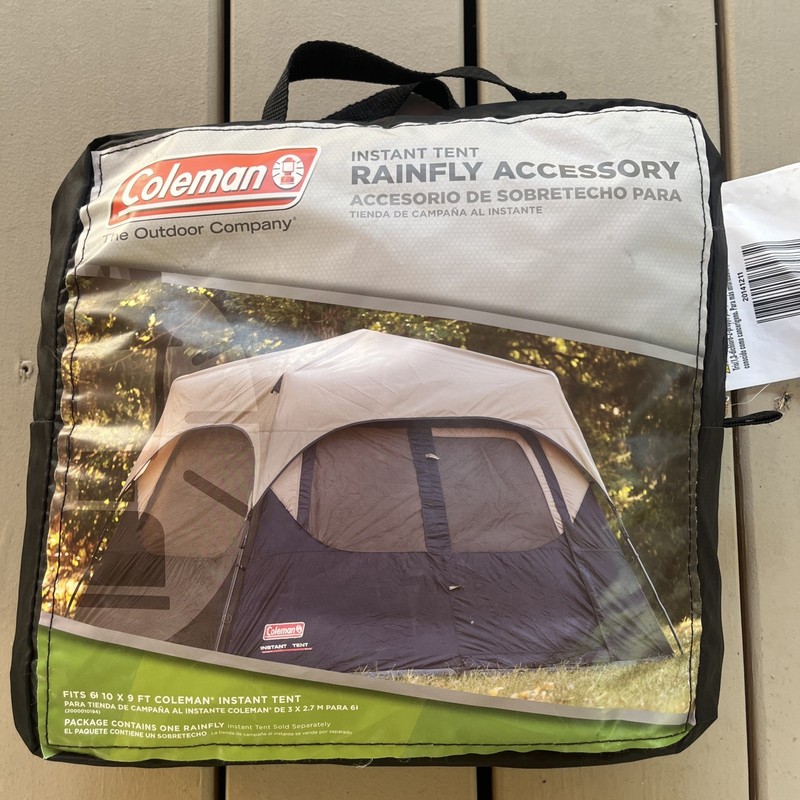 Coleman Instant Tent Rainfly Accessory for 10×9 6 person Tent -TENT NOT INCLUDED