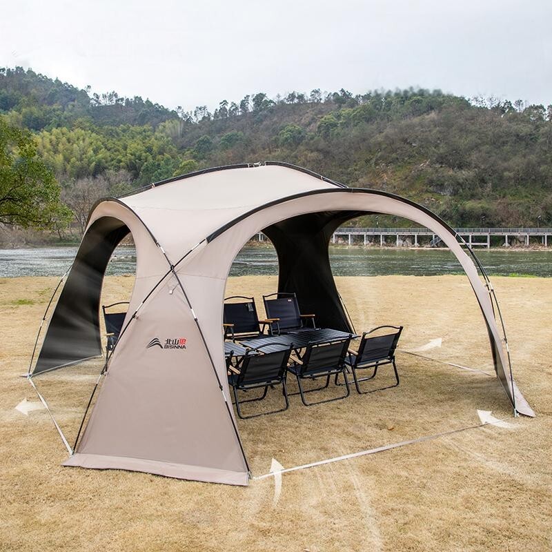 Large Dome Camping Tent Water/Windproof UV Protection for Hiking Beach Outdoor
