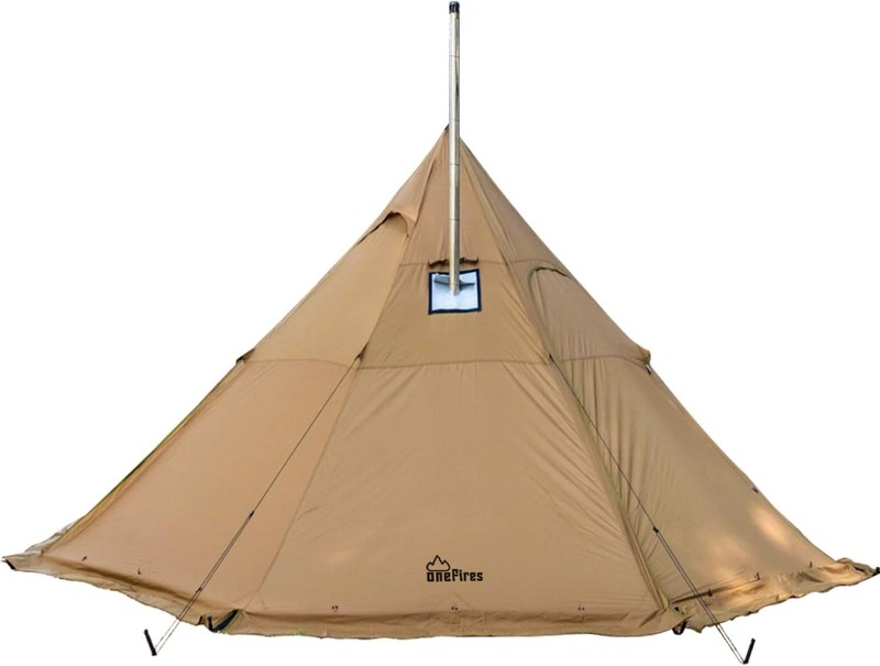 Onefires Teepee Hot Tent with Stove Jack 4-8 Person
