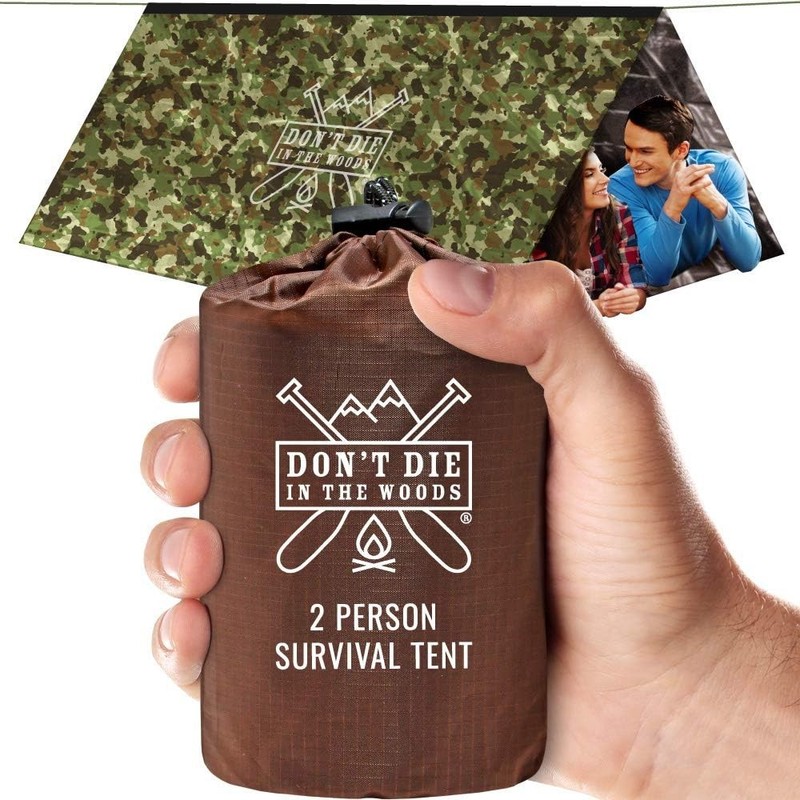 Don’t Die In The Woods – Survival Tent – World’s Toughest Ultralight Emergency S