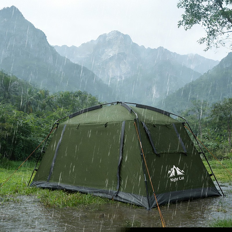 Portable 1 Person Camping Tent Waterproof Windproof Lightweight Easy Pitch Dome gallery
