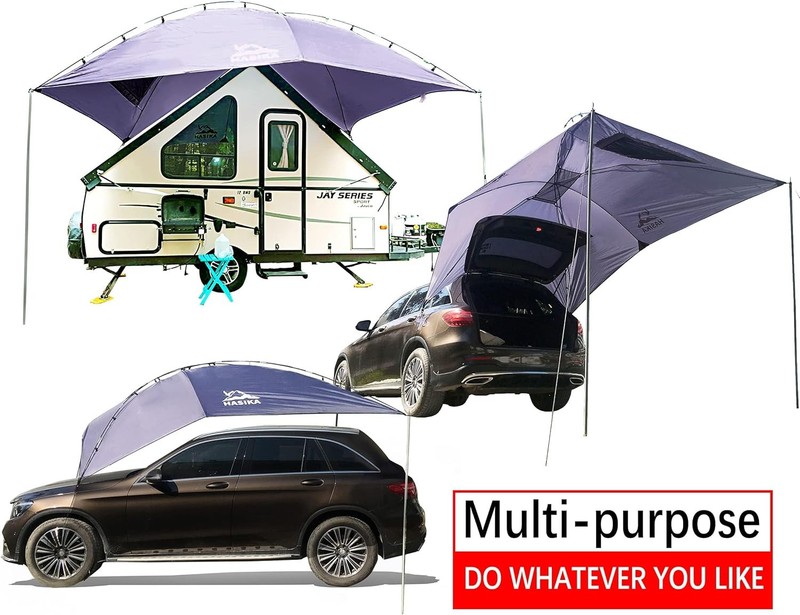 Versatility Camping Tent for Truck Bed SUV RVing Van Trailer gallery
