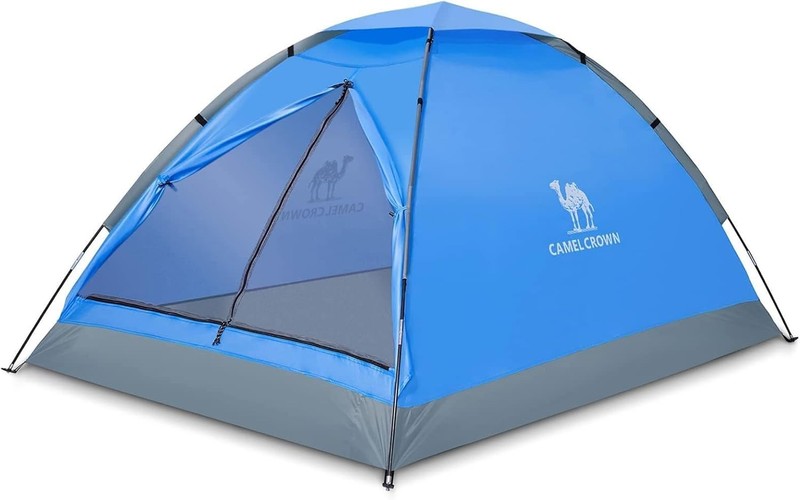Durable & Waterproof 2-Person Camping Tent - Quick Setup for All Seasons