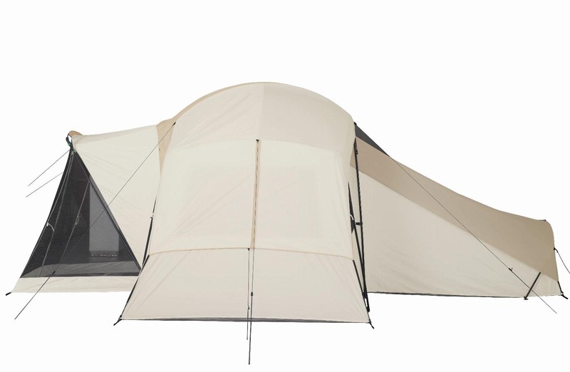 Ozark Trail Glamping Camping Tent Roll Back Fly For Star Gazing Sleeps12-People gallery