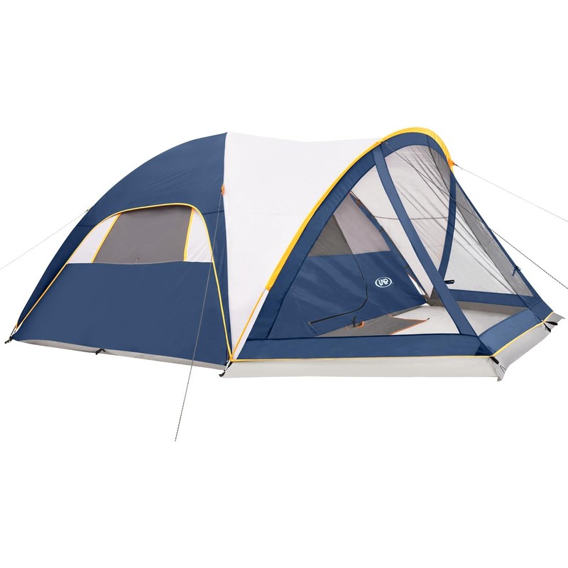 6 Person Camping Tent with Screen Porch, Family Dome Tent for Camping & Hikin…