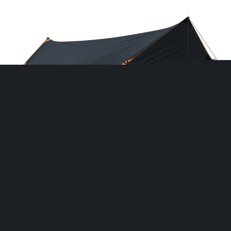 Bessport Camping Tarp, 16×9.8FT Tarp with 2 Poles, Lightweight Car Awning S