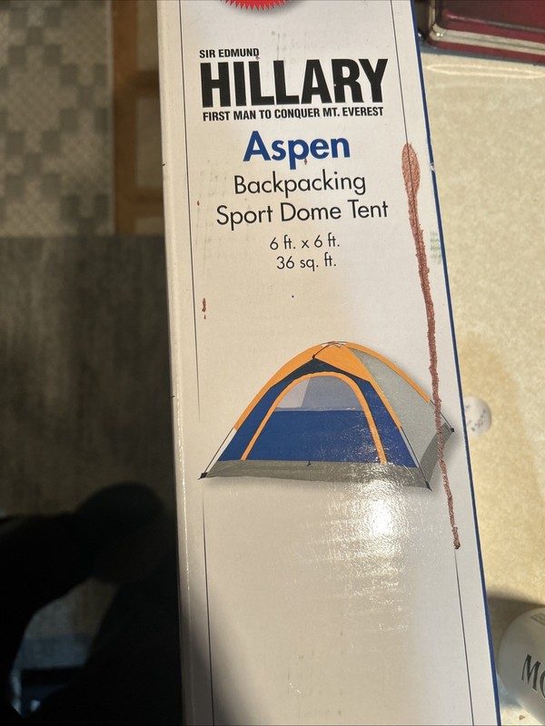 Aspen Backpack 2 Person Camping Hiking Tent Dome 6×6 Lightweight Tent
