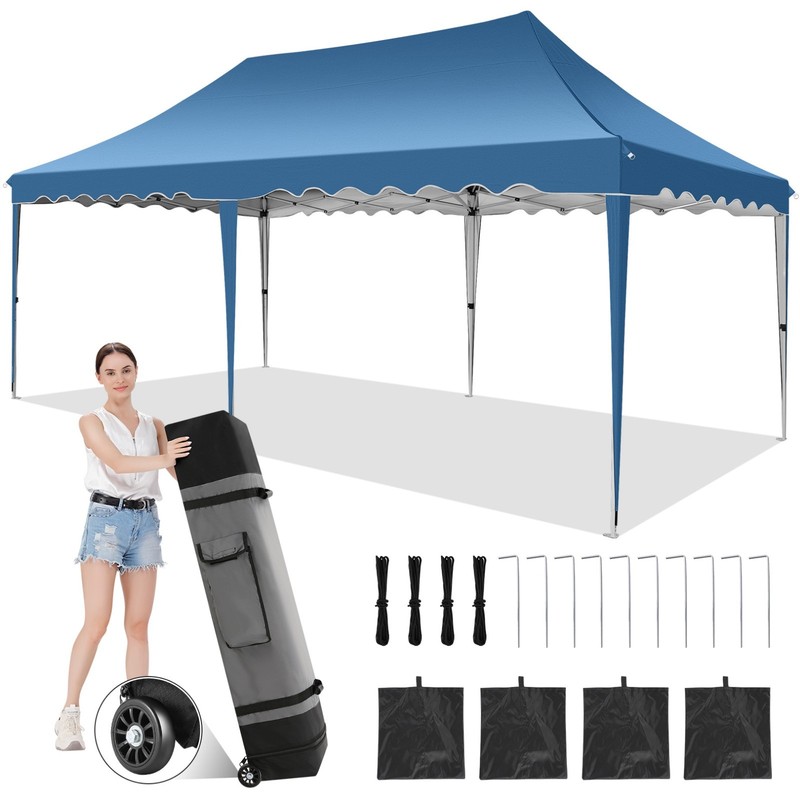 10x20 EZ Pop Up Outdoor Canopy Tent Folding Outdoor Party Tent Shade Shelter！ gallery