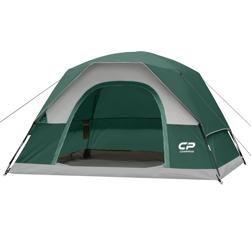 4 Person Camping Tent, Waterproof Dome Tent with Rainfly, Easy Setup Portable…