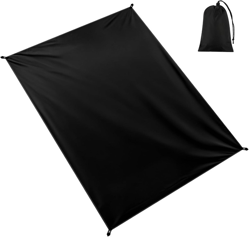 Tent Footprint, Waterproof Camping Tarp, 87″ X 59″ Ultralight Tent Floor Mat wit