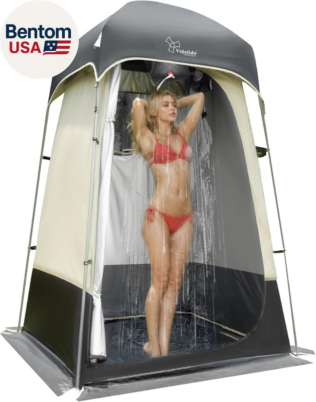 Outdoor Shower Tent Changing Room Privacy Portable Camping Shelters gallery