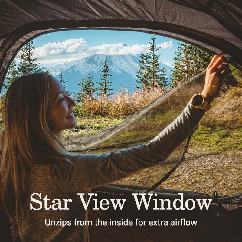 Coleman Peak1 Dome Tent: 4-Person 3-Season Dark Stone, One Size gallery