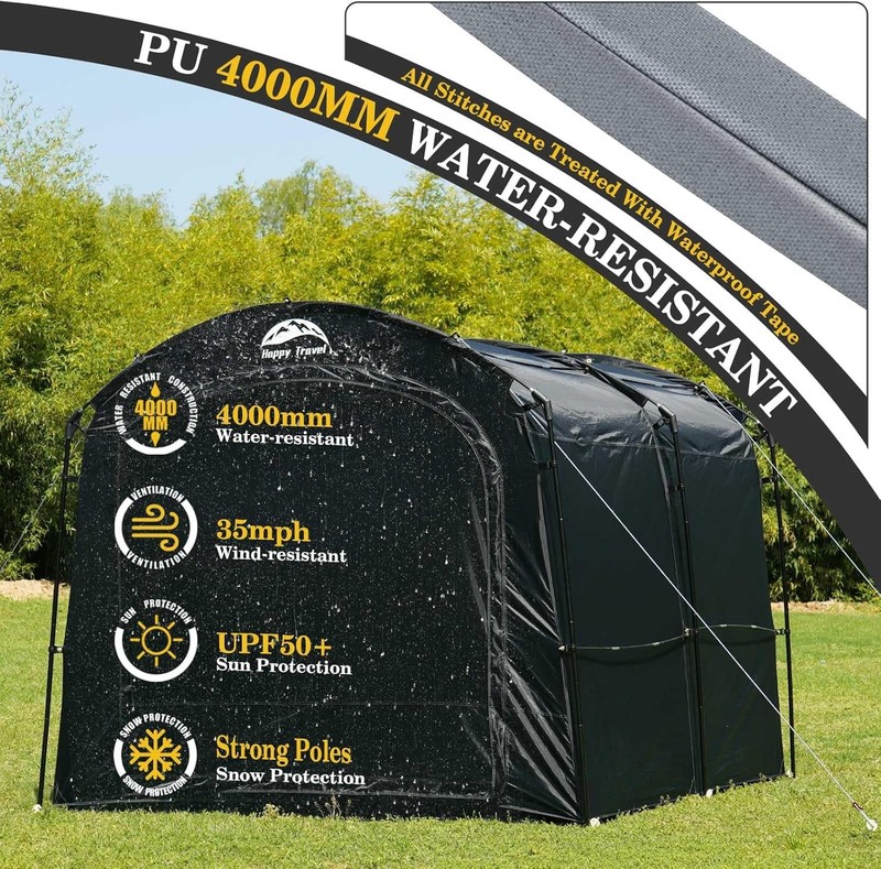 Bike Storage Tent Outdoor Shelter gallery