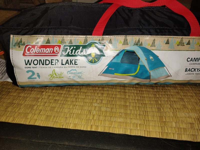 Coleman Kids Wonder Lake Dome Tent 2 Person 7x4 feet. 9.5/10 condition gallery