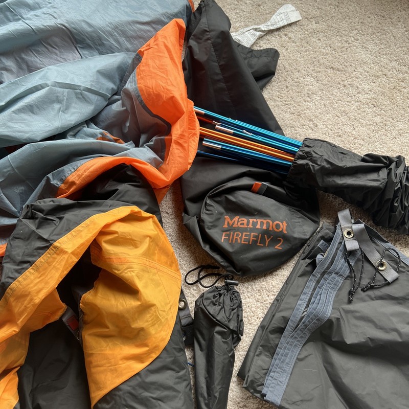 Marmot Firefly 2 Tent with Footprint: 2-Person 3-Season