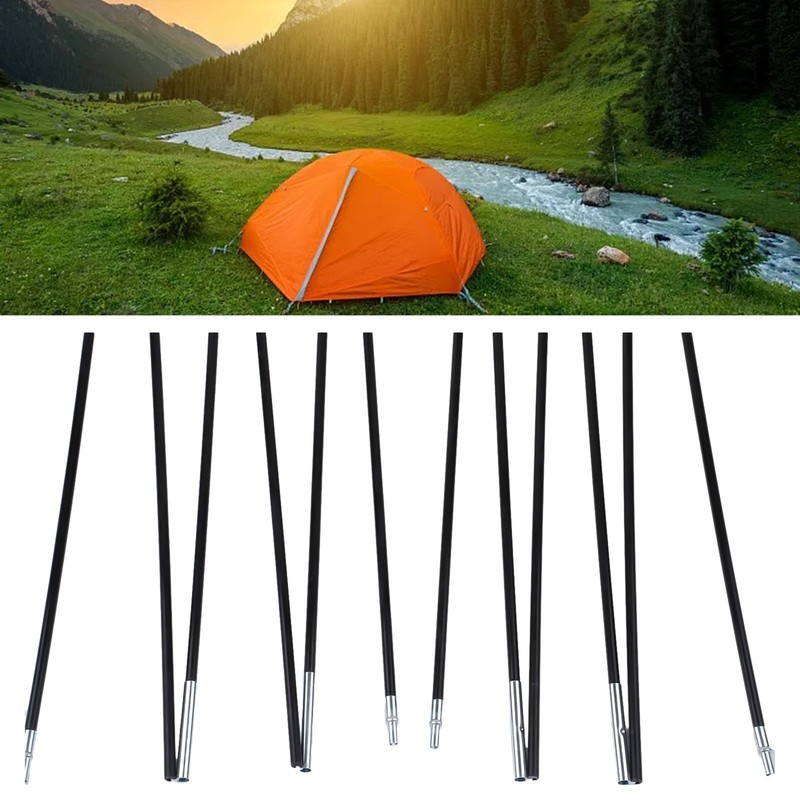 10ft Fiberglass Replacement Rods for Tent Frames 7mm Dia Outdoor Camping gallery