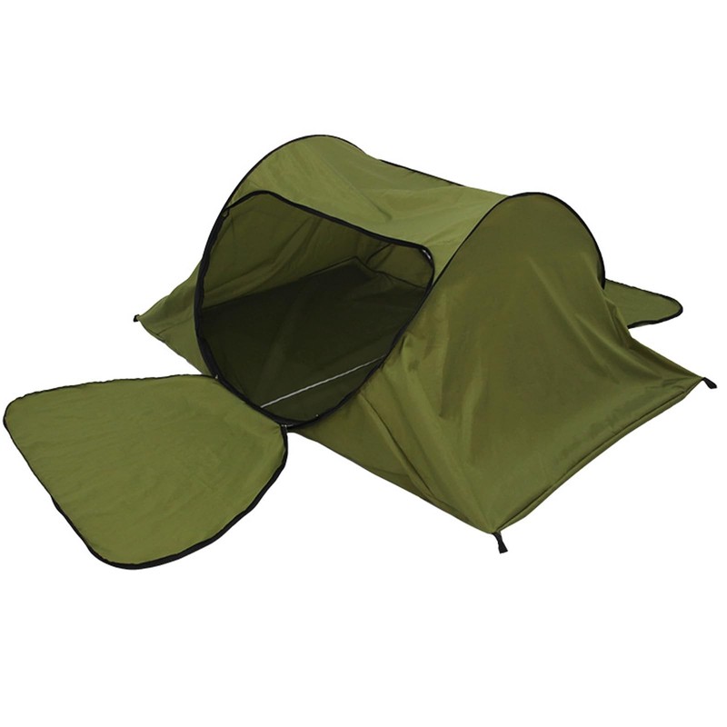 CMINGJ Portable pop up Camping Tent with Double Door Design, Folding Mosquito…