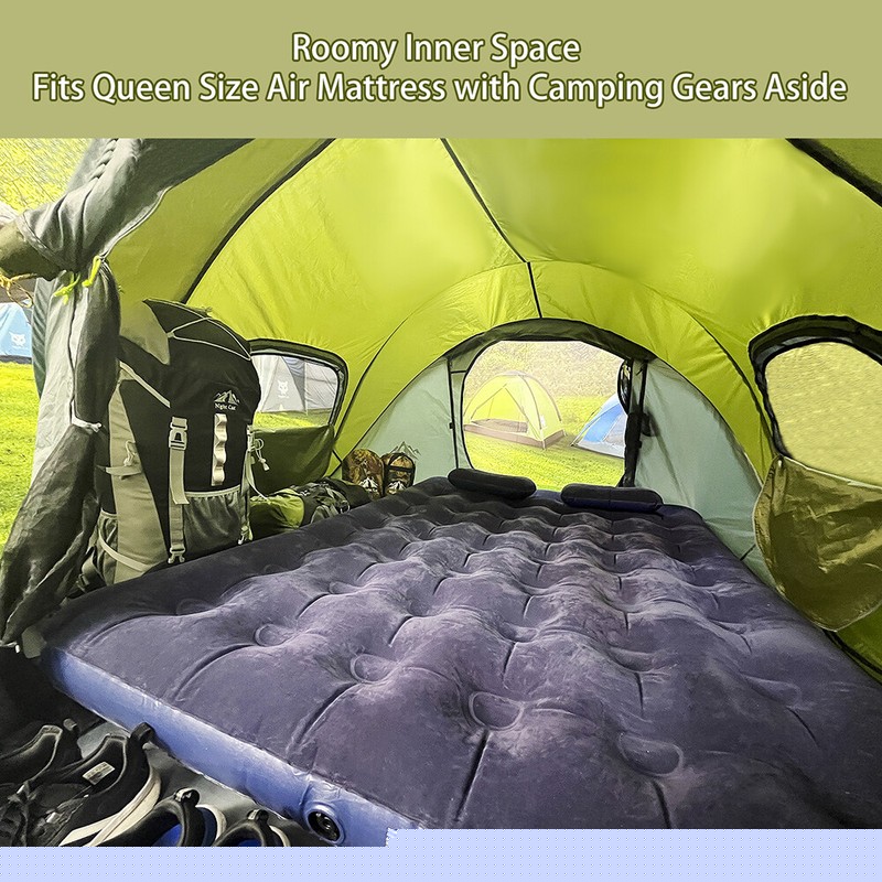 2-3 Man Portable Pop Up Beach Tent Camping Tent Shade Sun Shelter UV Protection gallery