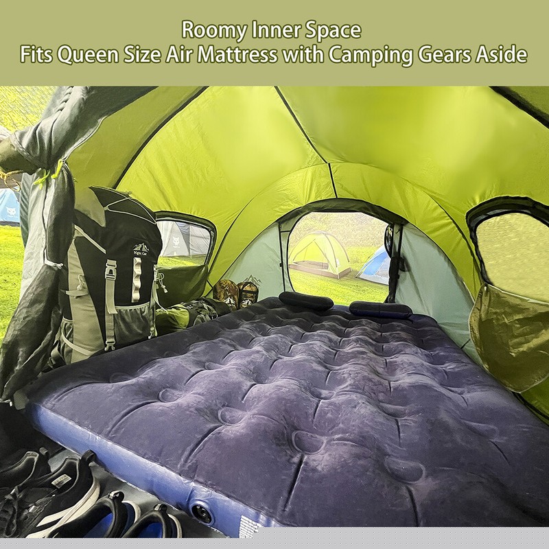 Camping Tent - 2-3 Man Easy Pop Up Tent with 2 Doors - UPF50+ Waterproof gallery