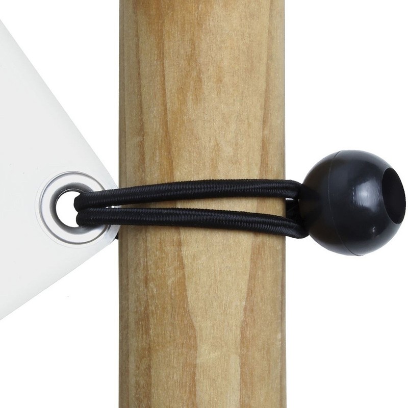 Convenient Elastic Tarp Ties 30pcs Ball Tie Rope for For tent Canopy Hiking gallery