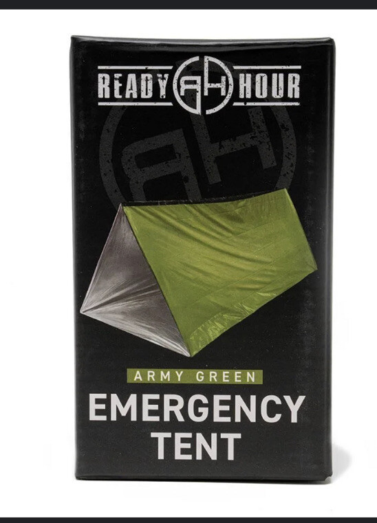 NEW Ready Hour Army Green Emergency Tent