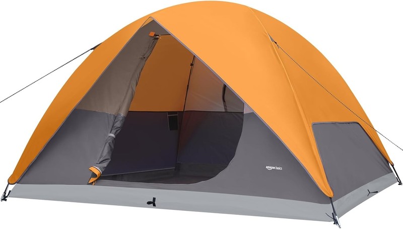 Camping Tent 3-Season Dome Design W/ Rainfly