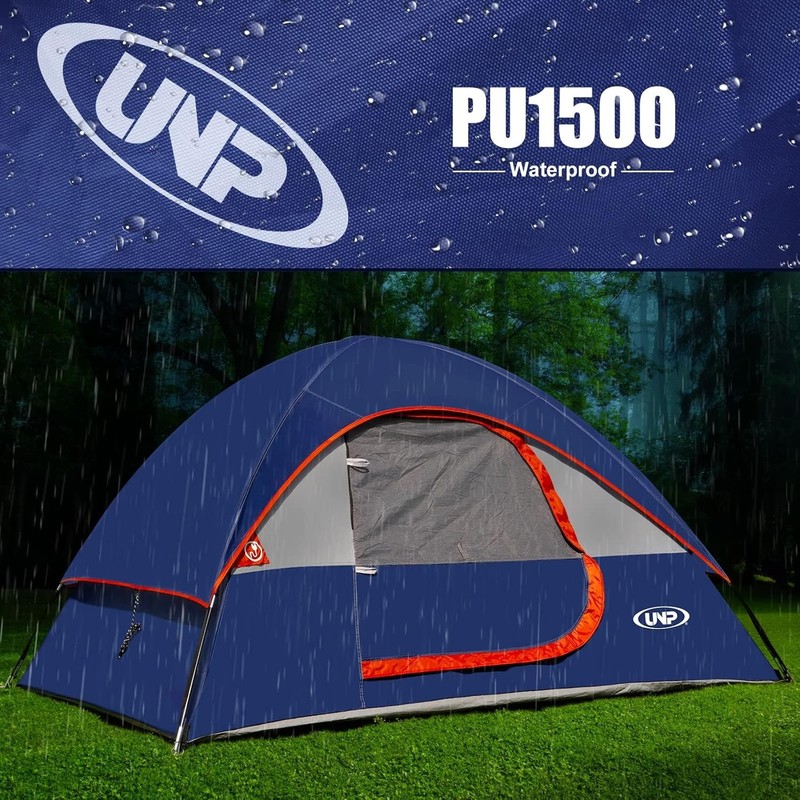 Durable and Lightweight 2-Person Tent with Rainfly - Perfect for All Weather gallery