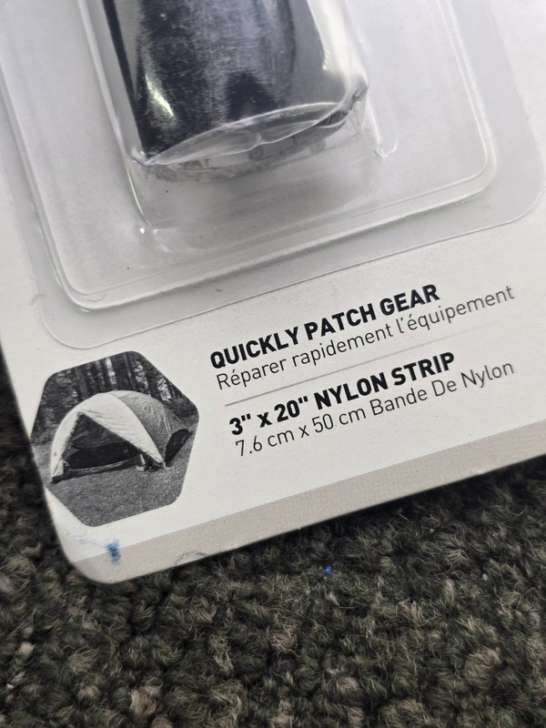 Gear Aid Tenacious Tape Repair Tape Black 3"x20" Ultra Strong Flexible Adhesive gallery