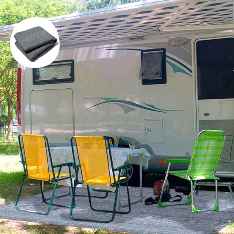Awning Carpet High Quality, 250 x 300 mm Awning Carpet with Eyelets, Tent Carpet, Cam... gallery